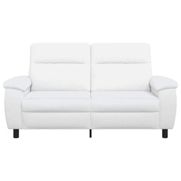 vidaXL Pohovka Biela 178 x 90 x 95 cm Látka – Obrázok 3