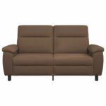 vidaXL Pohovka Hnedá 178 x 90 x 95 cm Látka – Obrázok 3