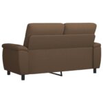 vidaXL Pohovka Hnedá 178 x 90 x 95 cm Látka – Obrázok 5