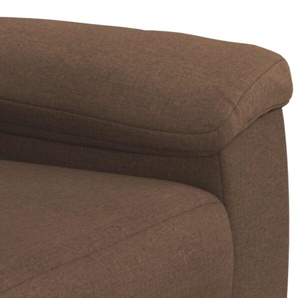 vidaXL Pohovka Hnedá 178 x 90 x 95 cm Látka – Obrázok 6