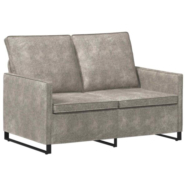 vidaXL Sofa pre 2 osoby Svetlosivá 130 x 81 x 82 cm – Obrázok 2