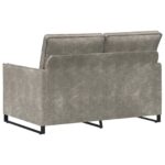 vidaXL Sofa pre 2 osoby Svetlosivá 130 x 81 x 82 cm – Obrázok 5
