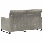 vidaXL Sofa pre 2 osoby Svetlosivá 150 x 81 x 82 cm – Obrázok 5