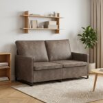 vidaXL Sofa pre 2 osoby Tmavosivá 150 x 81 x 82 cm