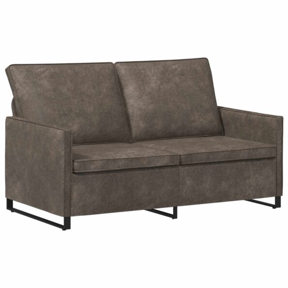 vidaXL Sofa pre 2 osoby Tmavosivá 150 x 81 x 82 cm – Obrázok 2