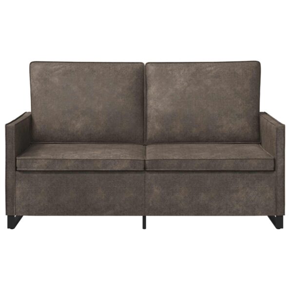 vidaXL Sofa pre 2 osoby Tmavosivá 150 x 81 x 82 cm – Obrázok 3