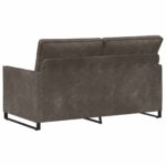 vidaXL Sofa pre 2 osoby Tmavosivá 150 x 81 x 82 cm – Obrázok 5