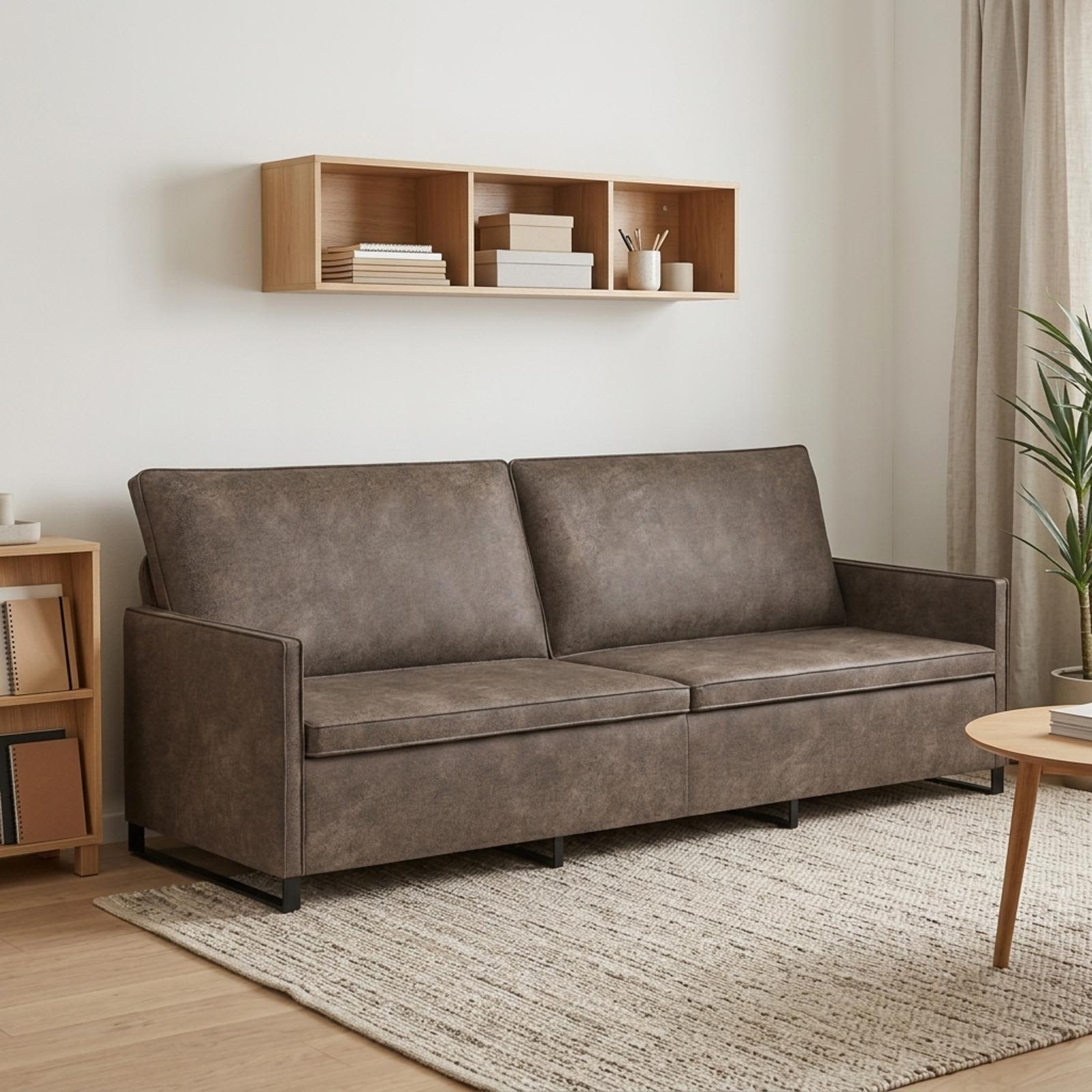 42041005_1.jpg vidaXL Sedačka pre 3 Tmavosivá 220 x 81 x 82 cm – Obrázok 1