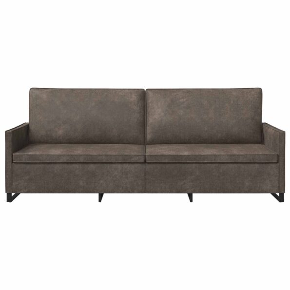 vidaXL Sedačka pre 3 Tmavosivá 220 x 81 x 82 cm – Obrázok 3