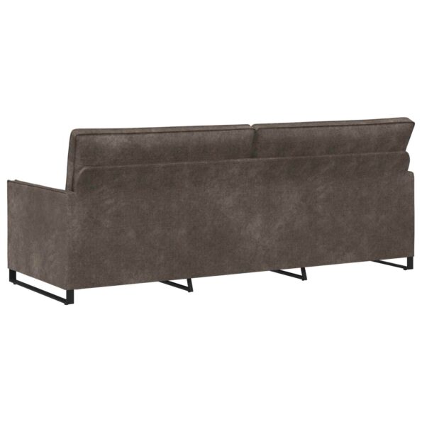 vidaXL Sedačka pre 3 Tmavosivá 220 x 81 x 82 cm – Obrázok 5