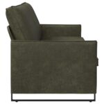 vidaXL Sedačka pre 3 Armádna zelená 220 x 81 x 82 cm – Obrázok 4