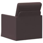 vidaXL Kreslo Tmavohnedá 70 x 81 x 82 cm Látka – Obrázok 5
