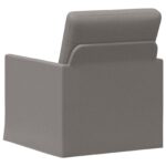 vidaXL Kreslo Sivohnedá 70 x 81 x 82 cm Látka – Obrázok 5