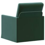vidaXL Kreslo Tmavozelená 70 x 81 x 82 cm Zamat – Obrázok 5