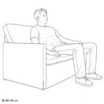 vidaXL Sofa pre 2 osoby Sivohnedá 130 x 81 x 82 cm Látka – Obrázok 10
