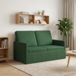 vidaXL Sofa pre 2 osoby Jungle Green 130 x 81 x 82 cm