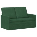 vidaXL Sofa pre 2 osoby Jungle Green 130 x 81 x 82 cm – Obrázok 2