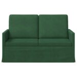 vidaXL Sofa pre 2 osoby Jungle Green 130 x 81 x 82 cm – Obrázok 3