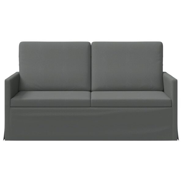 vidaXL Sofa pre 2 osoby Tmavosivá 150 x 81 x 82 cm Látka – Obrázok 3