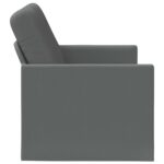 vidaXL Sofa pre 2 osoby Tmavosivá 150 x 81 x 82 cm Látka – Obrázok 4