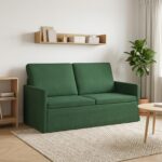 vidaXL Sofa pre 2 osoby Jungle Green 150 x 81 x 82 cm