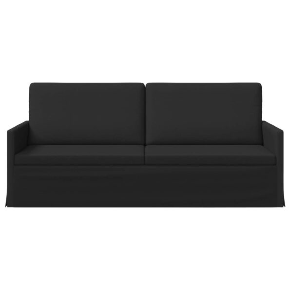vidaXL Sedačka pre 3 Čierna 190 x 81 x 82 cm Látka – Obrázok 3