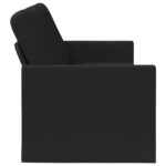 vidaXL Sedačka pre 3 Čierna 190 x 81 x 82 cm Látka – Obrázok 4