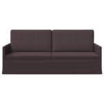 vidaXL Sedačka pre 3 Tmavohnedá 190 x 81 x 82 cm Látka – Obrázok 3