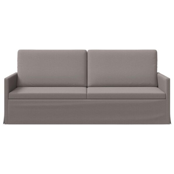 vidaXL Sedačka pre 3 Sivohnedá 190 x 81 x 82 cm Látka – Obrázok 3