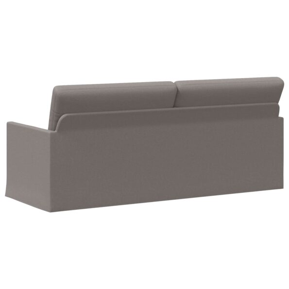 vidaXL Sedačka pre 3 Sivohnedá 190 x 81 x 82 cm Látka – Obrázok 5
