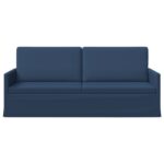vidaXL Sedačka pre 3 Modrá 190 x 81 x 82 cm Látka – Obrázok 3