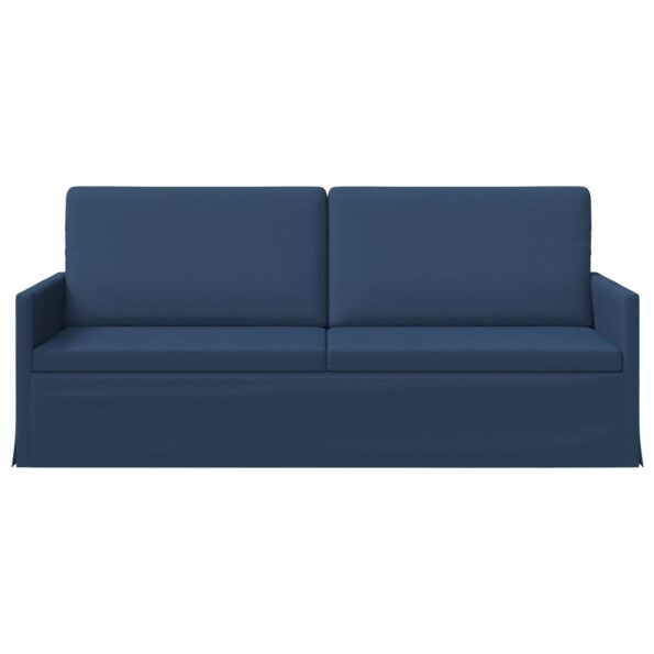 vidaXL Sedačka pre 3 Modrá 190 x 81 x 82 cm Látka – Obrázok 3