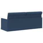 vidaXL Sedačka pre 3 Modrá 190 x 81 x 82 cm Látka – Obrázok 5