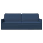 vidaXL Sedačka pre 3 Modrá 220 x 81 x 82 cm Látka – Obrázok 3