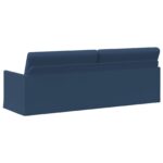 vidaXL Sedačka pre 3 Modrá 220 x 81 x 82 cm Látka – Obrázok 5