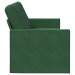 vidaXL Sedačka pre 3 Jungle Green 220 x 81 x 82 cm Kordúrová tkanina – Obrázok 4