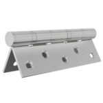 vidaXL Pánt 4 ks 125 x 75 x 13 mm Strieborná Oceľ – Obrázok 3