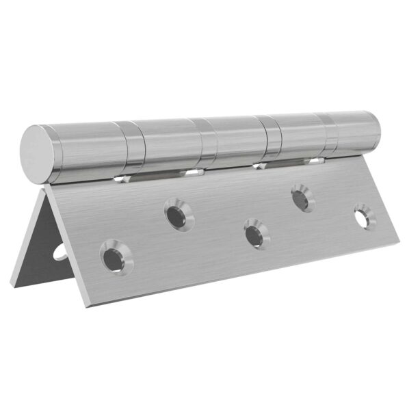 vidaXL Pánt 4 ks 125 x 75 x 13 mm Strieborná Oceľ – Obrázok 3