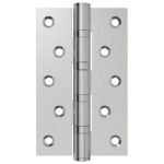 vidaXL Pánt 4 ks 125 x 75 x 13 mm Strieborná Oceľ – Obrázok 4