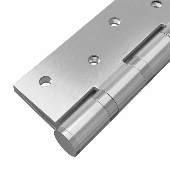 vidaXL Pánt 4 ks 125 x 75 x 13 mm Strieborná Oceľ – Obrázok 7
