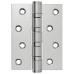 vidaXL Pánt 16 ks 100 x 78 x 13 mm Strieborná Oceľ – Obrázok 4