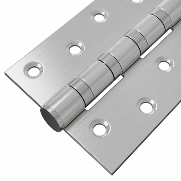 vidaXL Pánt 16 ks 100 x 78 x 13 mm Strieborná Oceľ – Obrázok 6