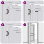 vidaXL Pánt 4 ks 100 x 75 x 13 mm Strieborná Oceľ – Obrázok 7