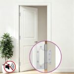 vidaXL Pánt 4 ks 125 x 78 x 13 mm Strieborná Oceľ