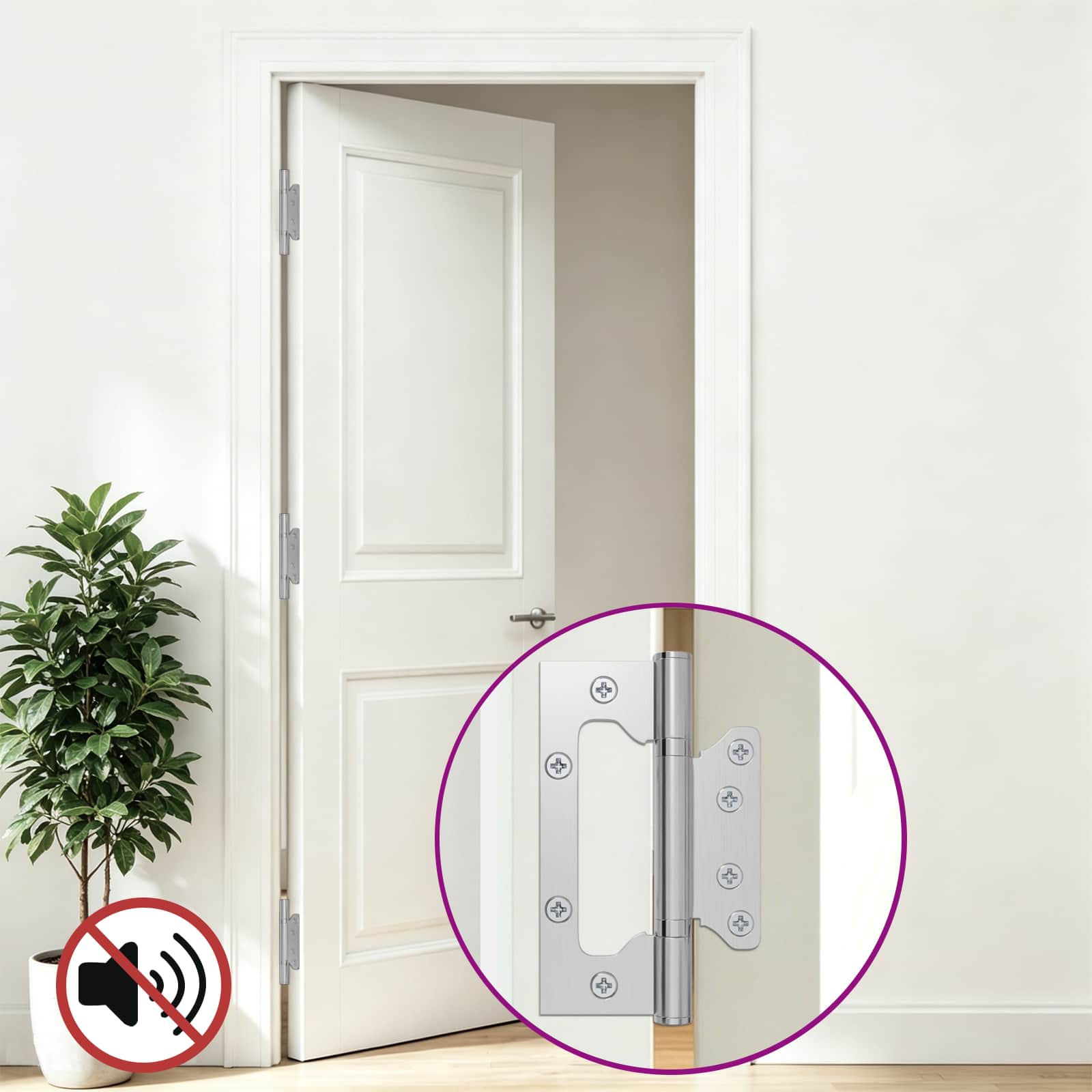 42041385_1.jpg vidaXL Pánt 8 ks 125 x 78 x 13 mm Strieborná Oceľ – Obrázok 1
