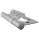 vidaXL Pánt 16 ks 100 x 75 x 13 mm Strieborná Oceľ – Obrázok 8