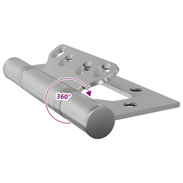 vidaXL Pánt 16 ks 100 x 75 x 13 mm Strieborná Oceľ – Obrázok 8