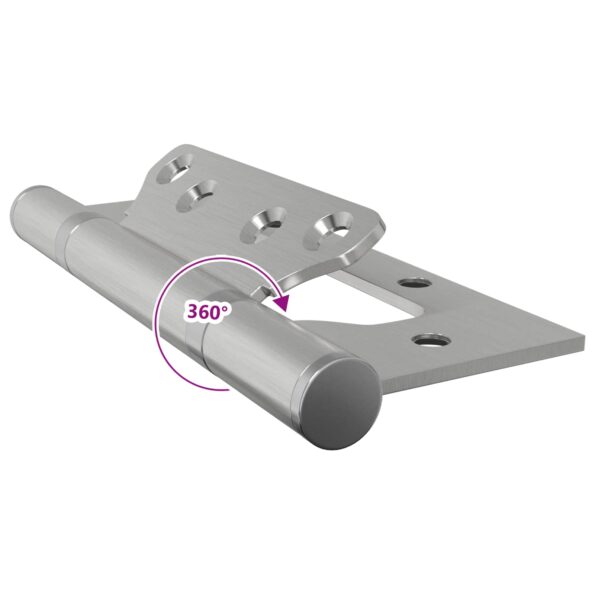 vidaXL Pánt 16 ks 125 x 78 x 13 mm Strieborná Oceľ – Obrázok 8
