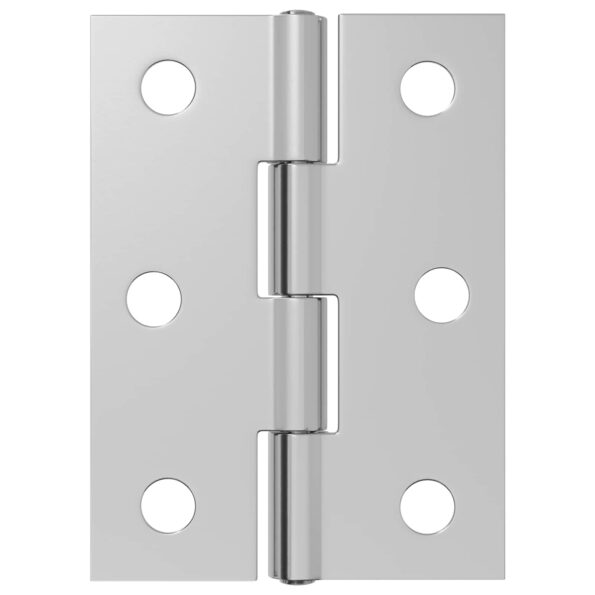 vidaXL Pánt 12 ks 44 x 31 x 5 mm Strieborná Oceľ – Obrázok 5