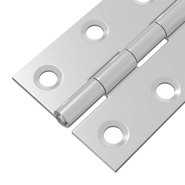 vidaXL Pánt 12 ks 44 x 31 x 5 mm Strieborná Oceľ – Obrázok 6